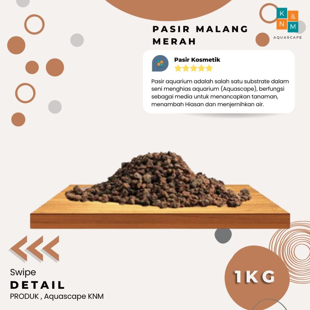 Pasir Malang Merah Media Tanam Aquascape Aquarium Halus Kasar No 1 2 3 Tanaman Hias Aglonema Kaktus