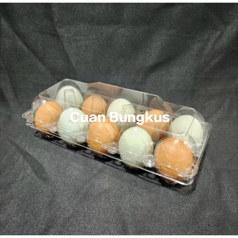 Mika telur omega/Bebek isi 10butir pengunci 50pcs