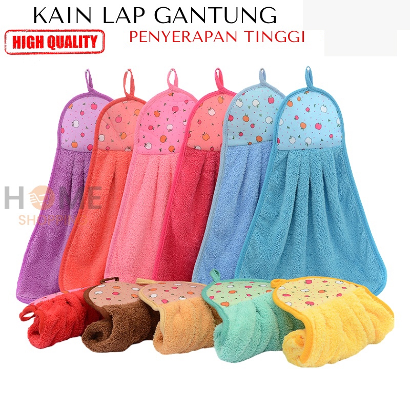 KAIN LAP GANTUNG POLOS & MOTIF/KAIN LAP TANGAN GANTUNG /KAIN LAP DAPUR