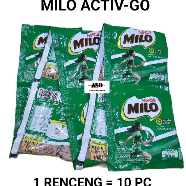 

Penjualan TerbaikCOD MILO ActivGo Susu Bubuk Sachet 22 gr RENCENG ISI 1 pc