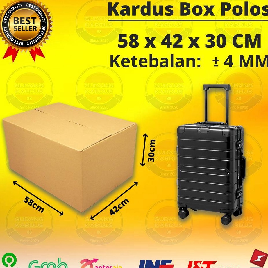 

Sentuhan Pribadi untuk Setiap Perayaan Kardus Karton Box Besar 58x42x3 CM Kotak Dus Packing Jumbo Kokoh Polos
