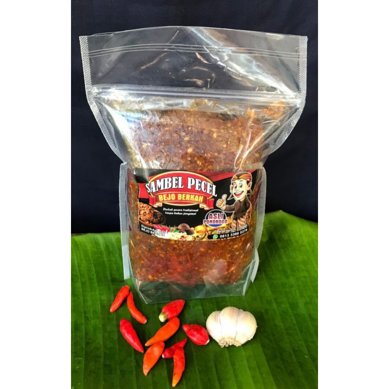 

sambel pecel sangrai ponorogo 250 gr