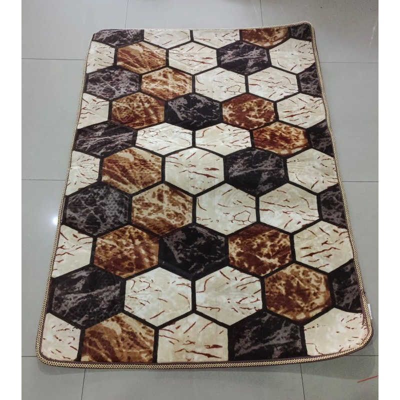Karpet Malaysia Flanel Foam Ukuran 95 x 140 Tebal 12mm