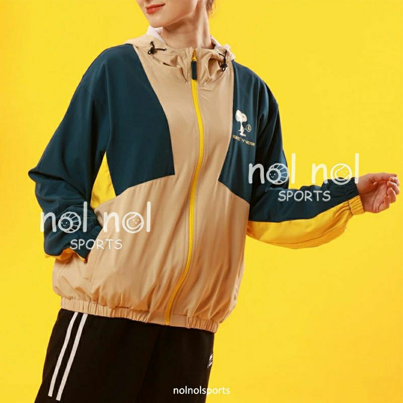 NNS VICTOR SNOOPY PEANUTS badminton outer jacket original luaran tas raket bag