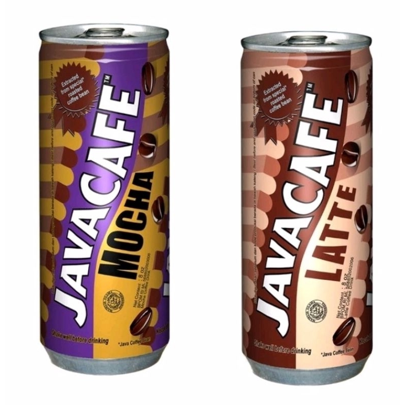 

Javacafe Latte/Mocha kaleng 200 ml