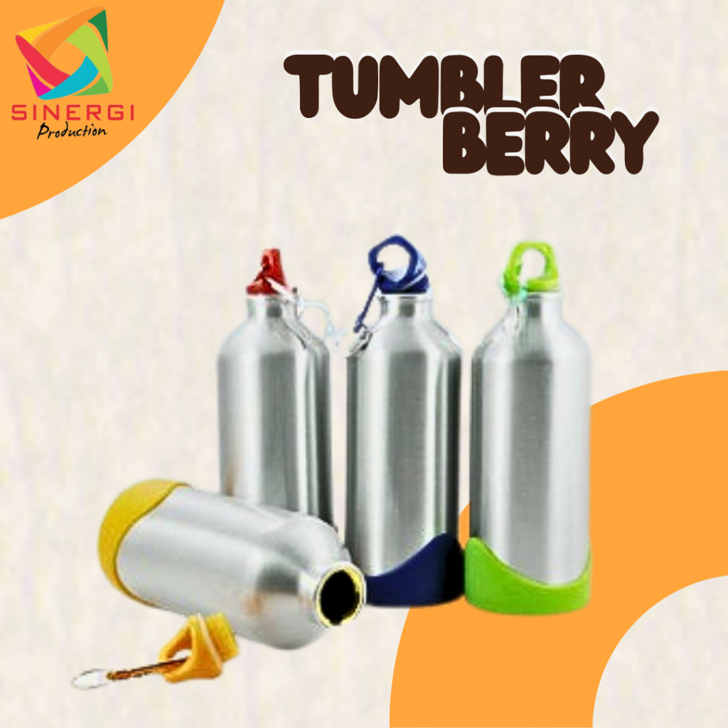 Botol Minum Tumbler Chielo Indigo Alumunium