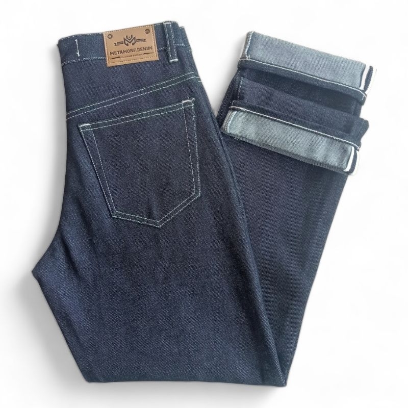 METAMORF DENIM JEANS SELVEDGE INDIGO REGULER POLOS