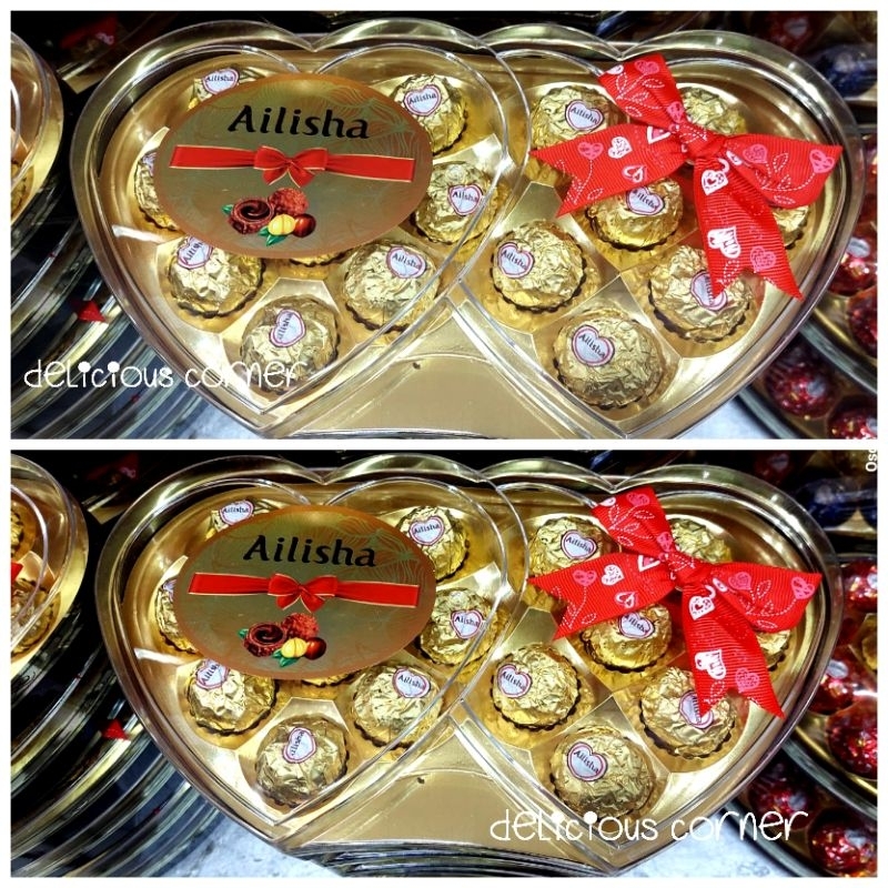 

Ailisha T16 bentuk Heart+Pita Peanut Wafer Chocolate Premium