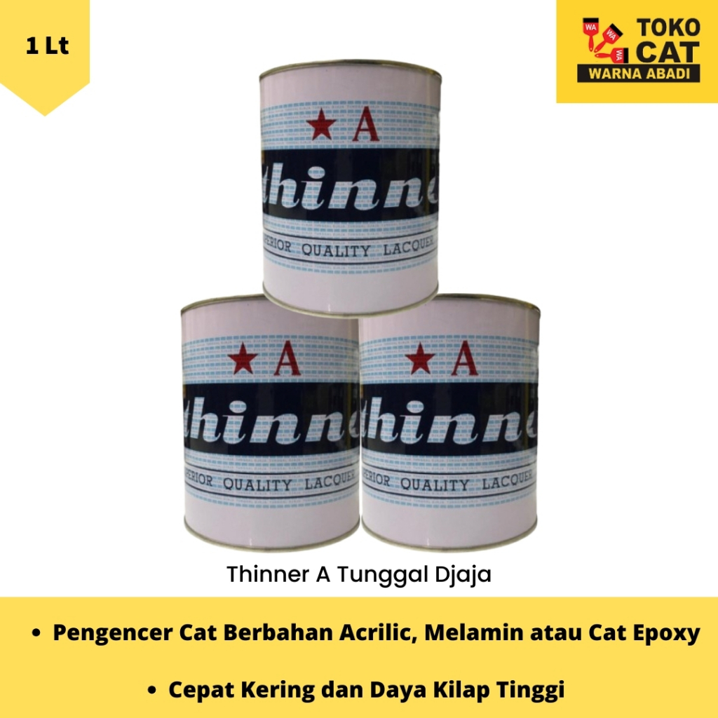 Thinner Tunggal Djaja A Biasa 1 Liter