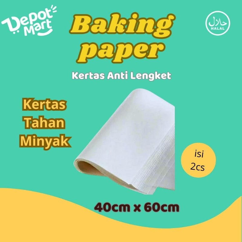 Baking paper 2 lembar anti lengket