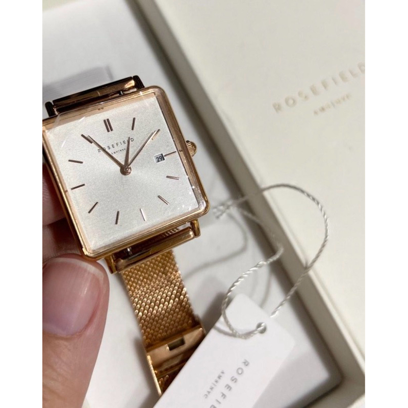 Jam Tangan Rosefield NEW masih garansi - rose gold watch
