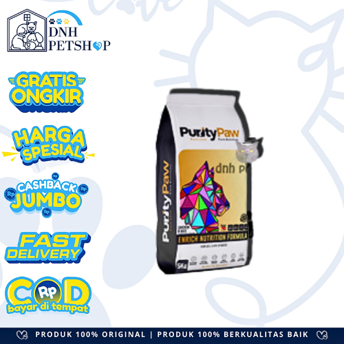 PURITY PAW Cat Food Super Premium For All Life Stages 5kg