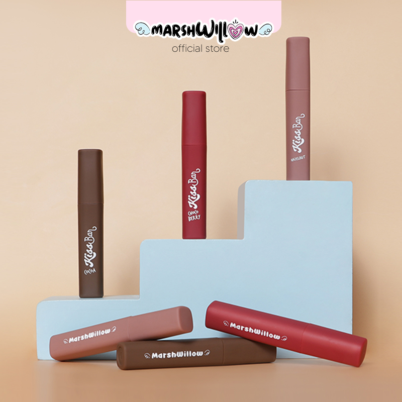 MARSHWILLOW Kiss Bar Lip Liquid With Vitamin E New Formula