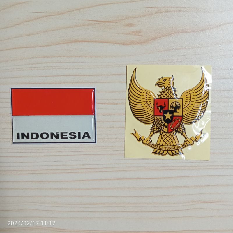 

stiker garuda Indonesia timbul