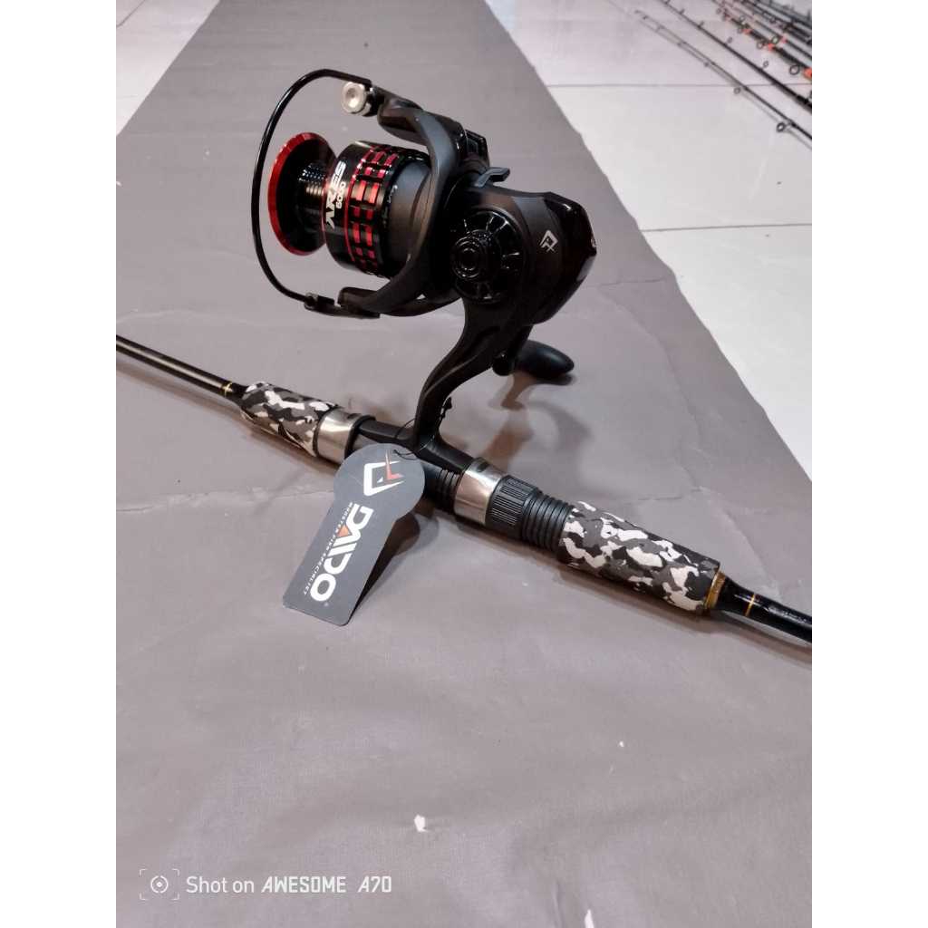 1 SET JORAN JIGGING LAUT KUAT KAKU + REEL DAIDO ARES 6000