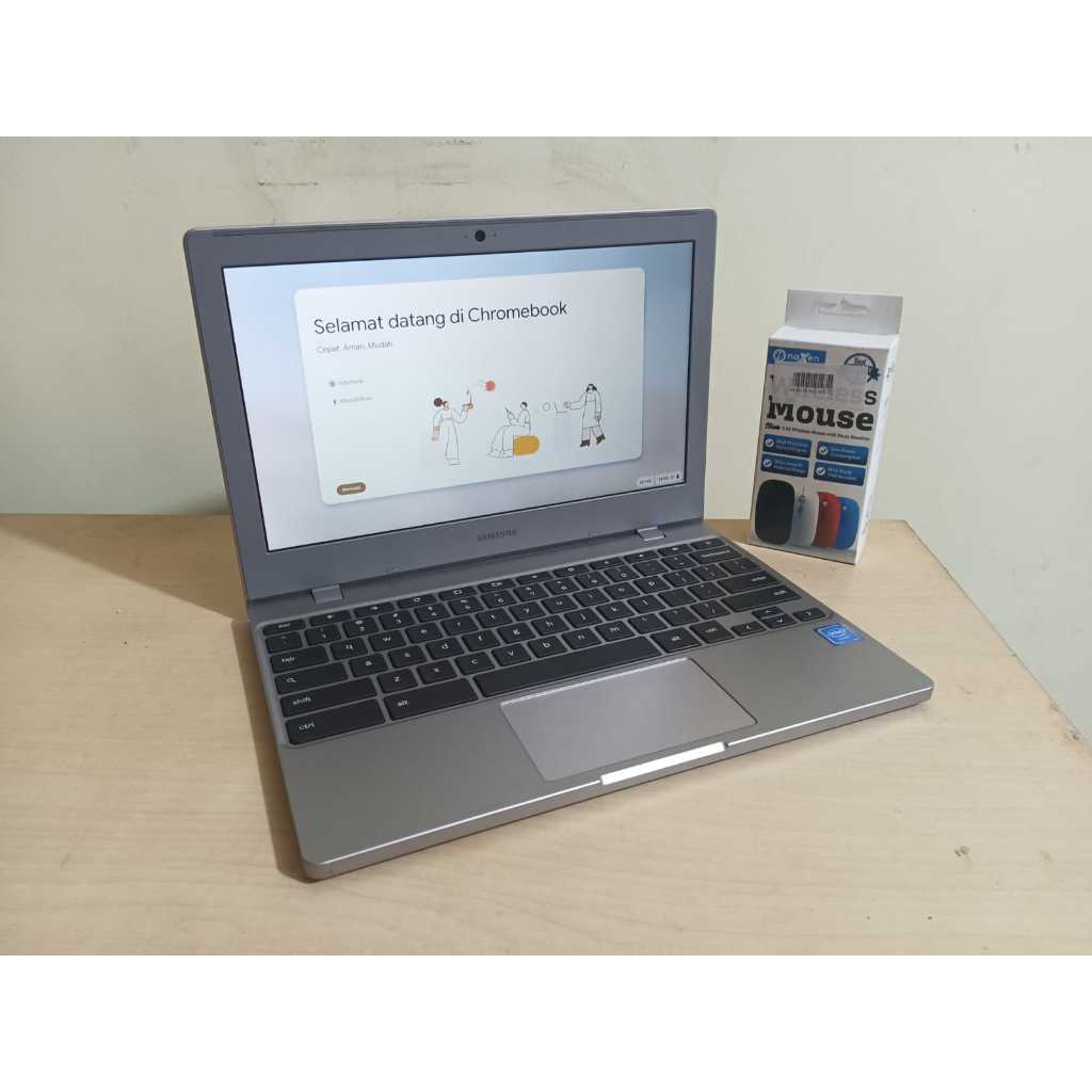 Laptop Samsung ChromeBook (XE310XBA) Celeron N4020 Ram 4GB Mmc 32GB