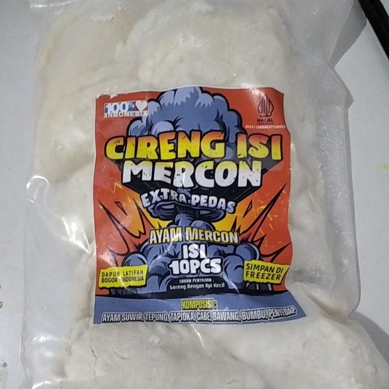 

Cireng isi ayam pedas 10pcs