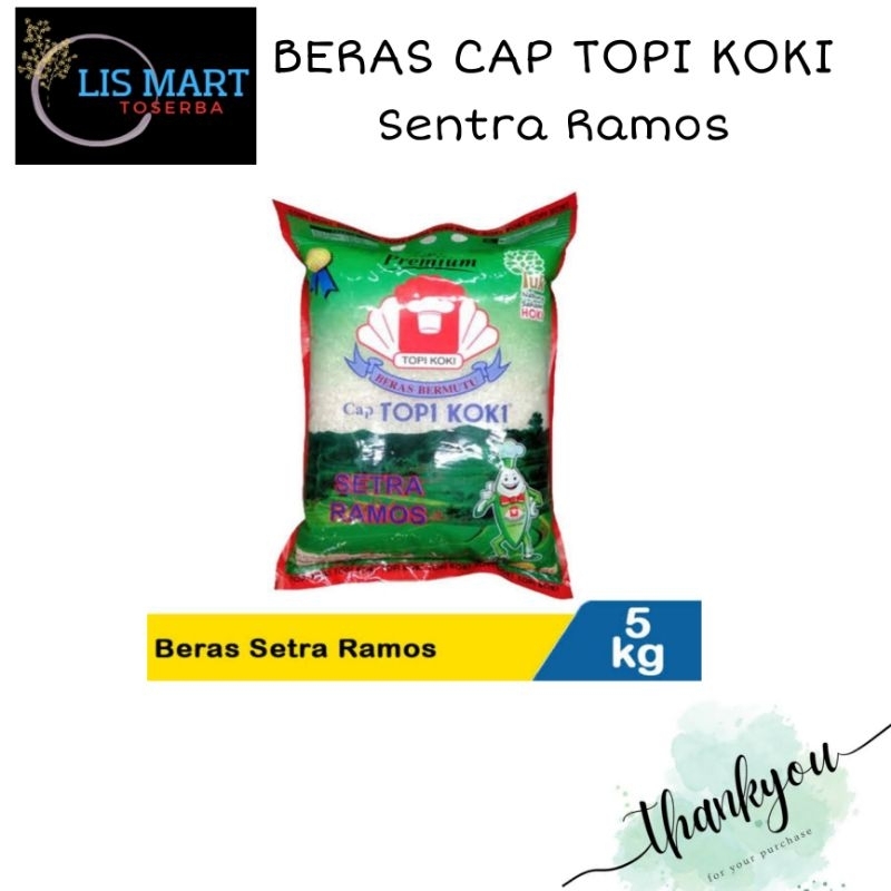 

Beras Topi Koki Sentra Ramos 5 KG