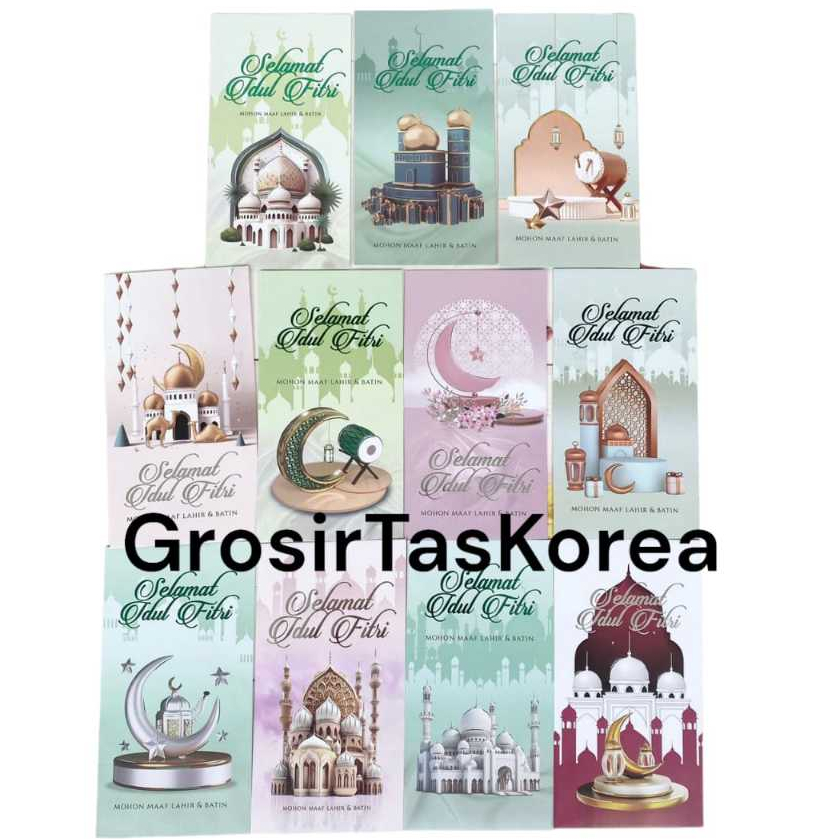 

Amplop Lebaran Angpau Idul Fitri Premium Box Mika