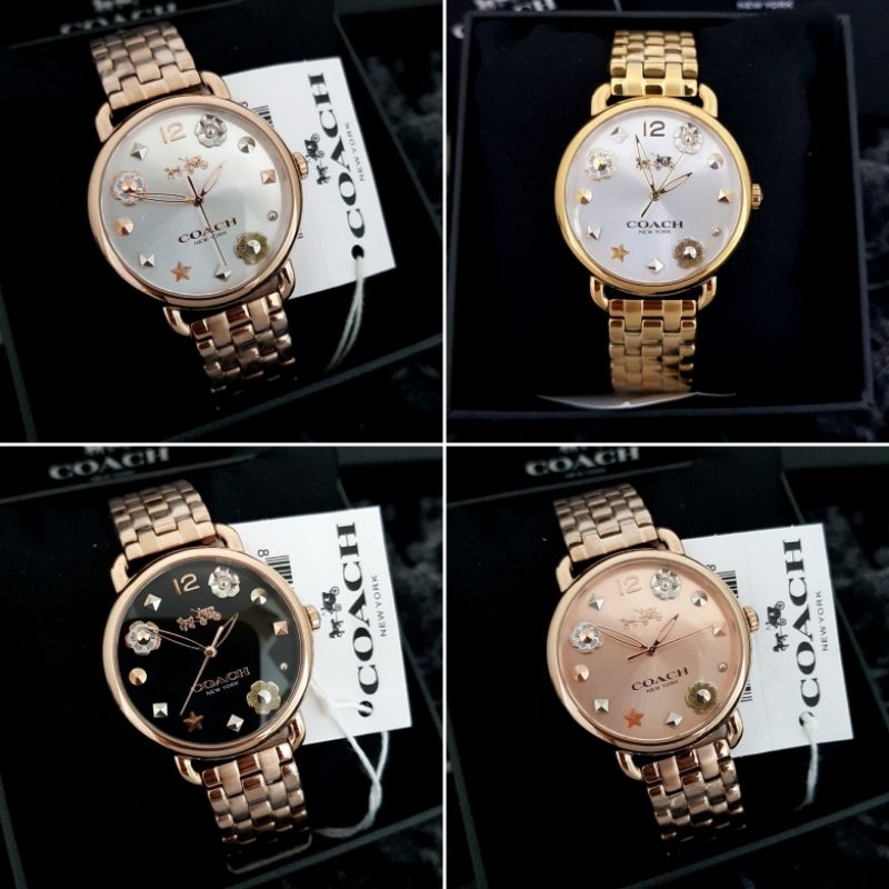jam tangan wanita Coach Round Ori Bm