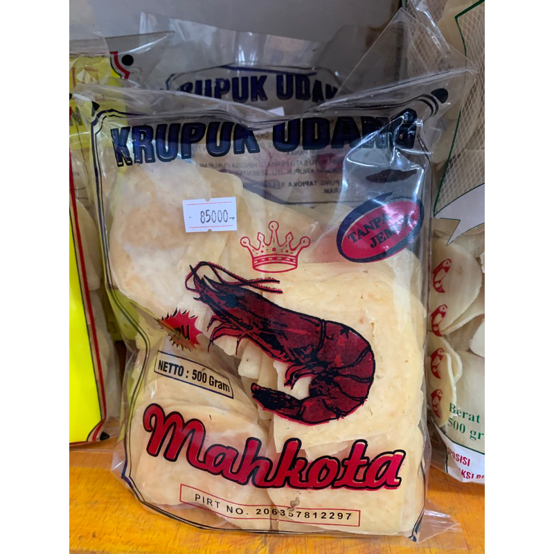 

krupuk udang mahkota 500gr