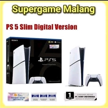 PS5 Disc Indonesia PS 5 Digital Indo Console Game Garansi Resmi