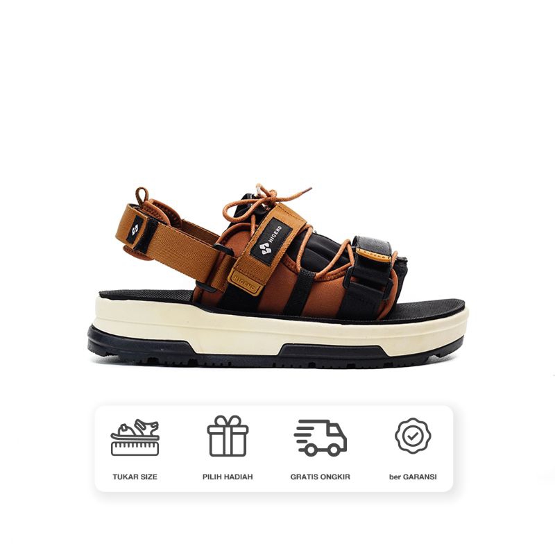 Higend - Atlas Ridge Caramel Sandal Traveling Pria & Wanita