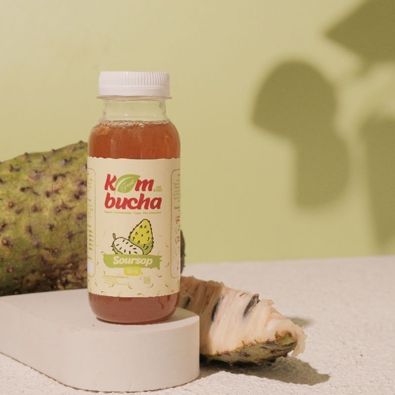 

Fresh Kombucha Soursop 100ml (Buah Sirsak)