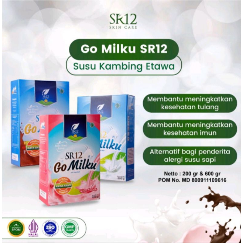 

GO MILKU SUSU SR12 ETAWA HALAL TERBAIK/SUSU KAMBING GO MILKU KUALITAS
