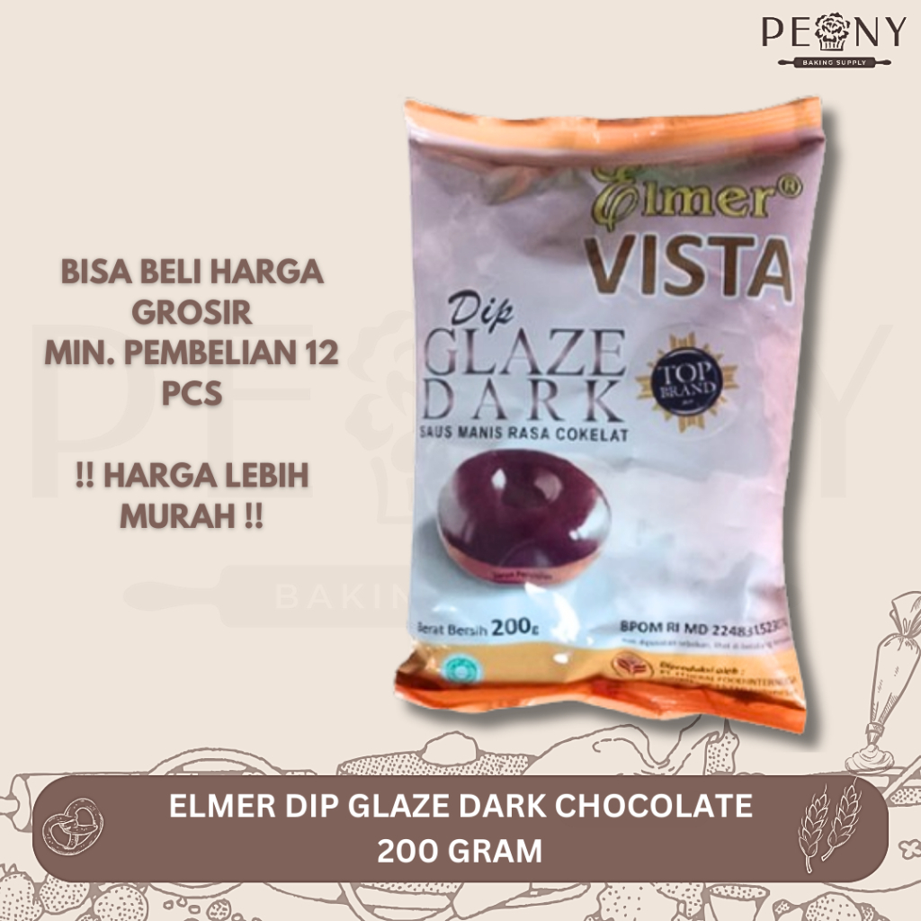 

ELMER DIP GLAZE VISTA DARK 200 GR