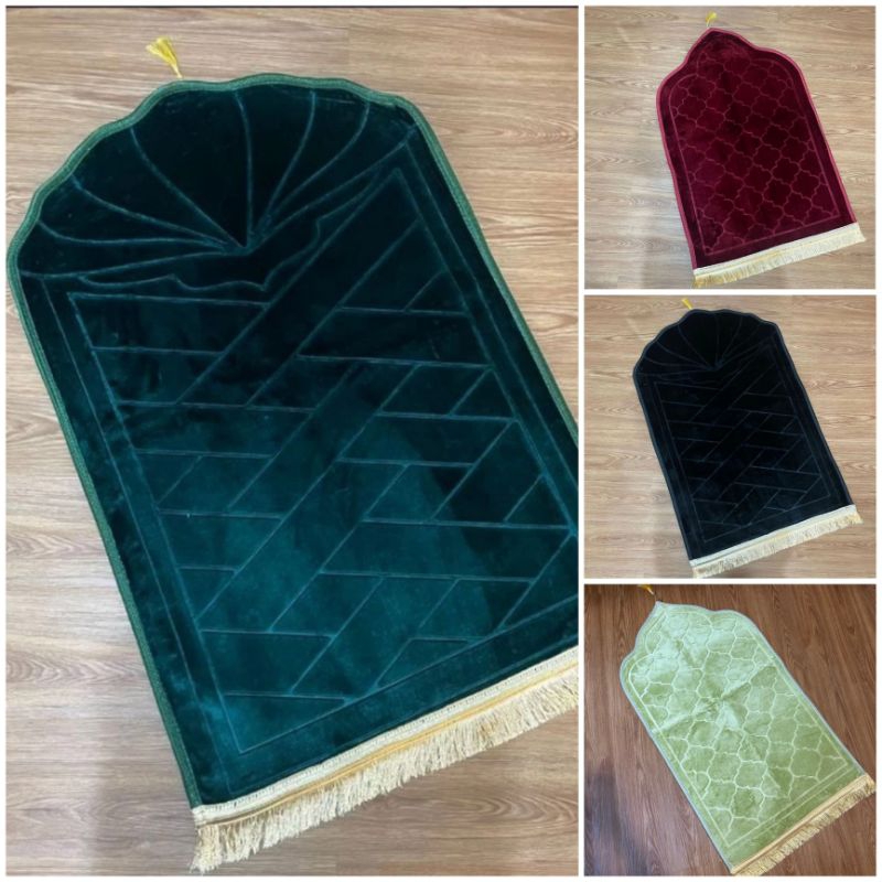 Sajadah Turkey Bludru Polos