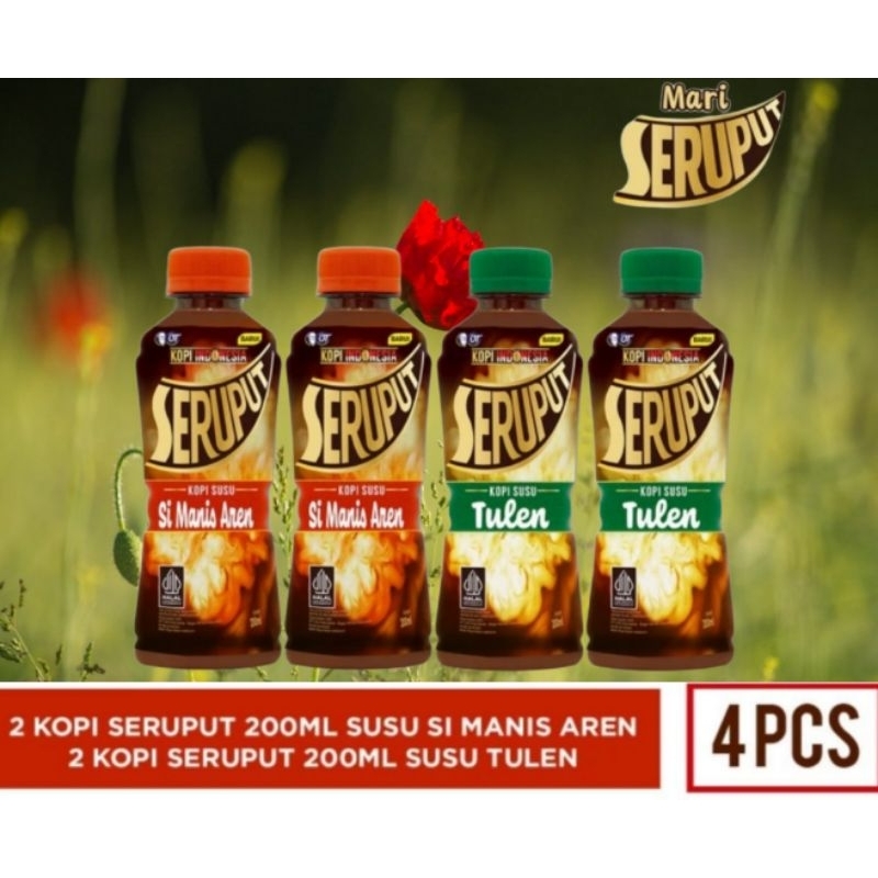 

RN-Frozen - Kopi Seruput Si Manis Aren + Susu Tulen isi Kemasan 200 ml - (4 pcs)