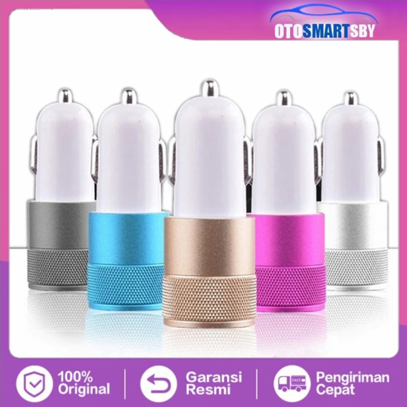 Car Charger/ Charger HP Mobil/ Casan Mobil motor 2 IN 1