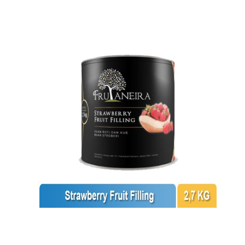 

Frutaneira Strawberry Fruit Filling 2,7kg 50% Buah Asli