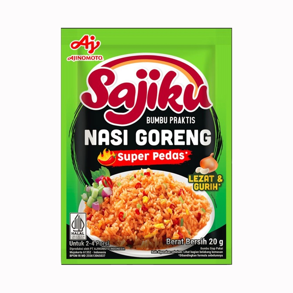 

Sajiku Bumbu Nasi Goreng Pedas 20Gr