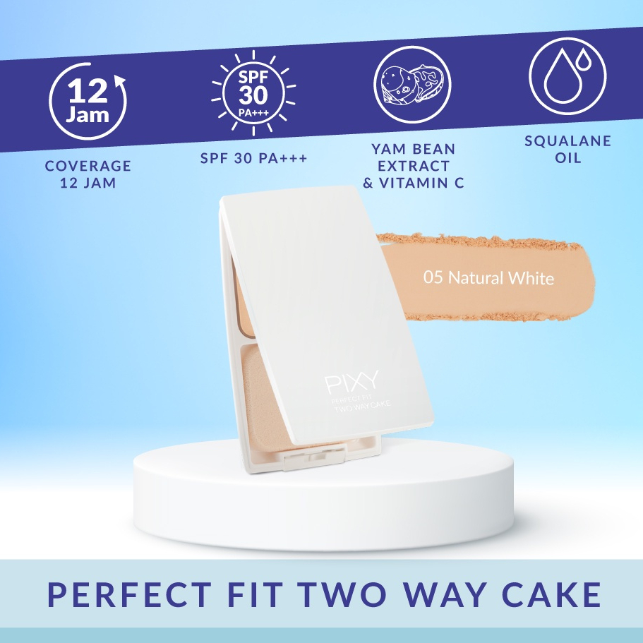 PIXY TWC Perfect Fit 05 Natural White - Bedak