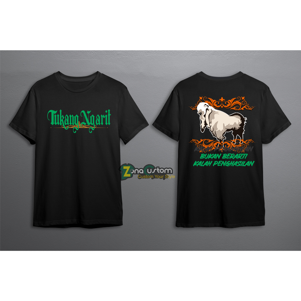 BAJU KAOS CUSTOM TUKANG NGARIT