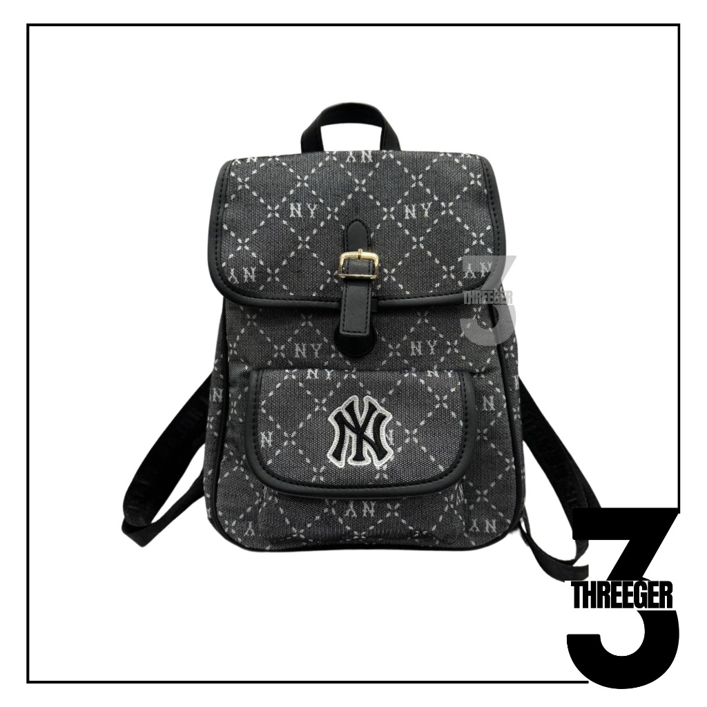 MLB NY New York Yankees Dia Monogram Backpack Black Original