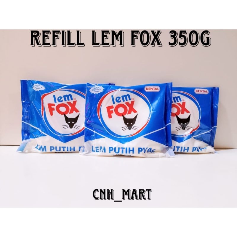 

Lem Fox Putih 400 Gram - Lem Fox Bungkus 400 Gram - Harga 1 Bungkus