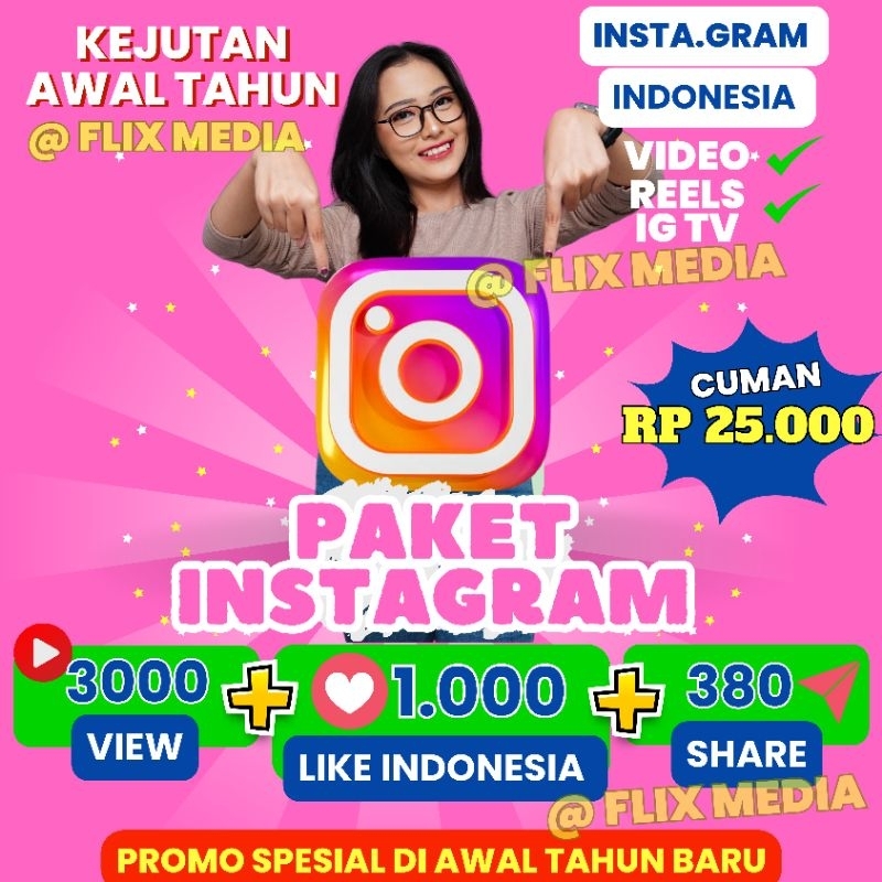 Like Instagram Indonesia Paket Instagram Like View Share Bestyy