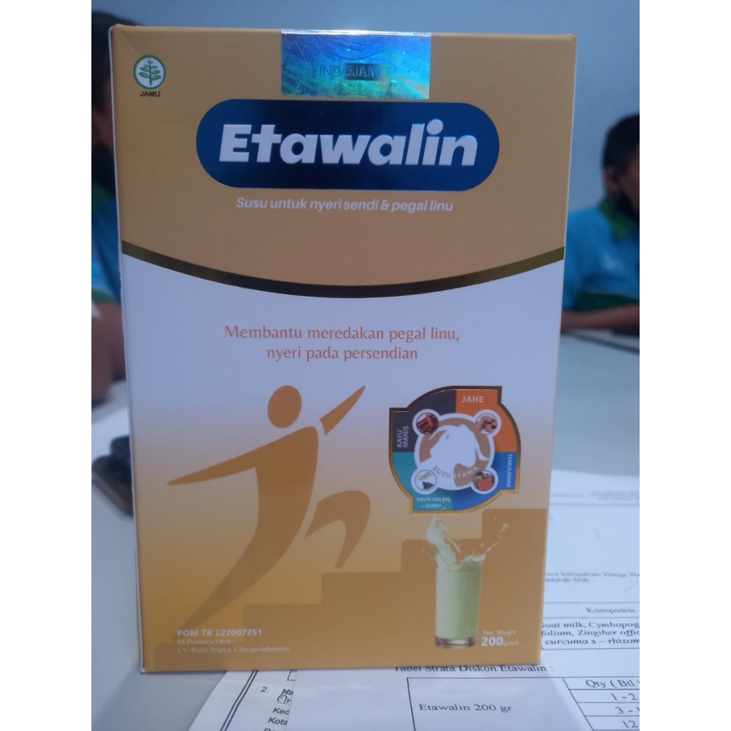 

Etawalin Susu Herbal 200gr - Untuk Nyeri Sendi, Tulang dan Pegal Linu