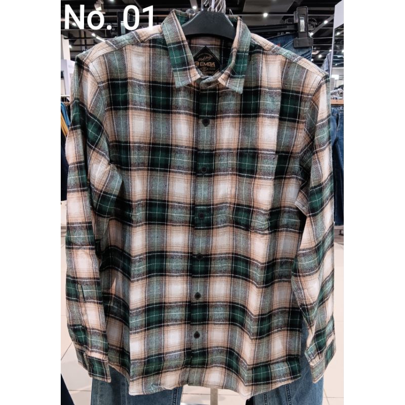 Emba kemeja lengan panjang