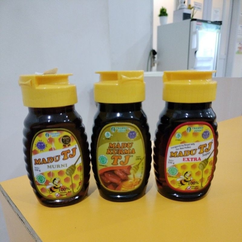 

Madu tj / Madu TJ Murni 150gr / Madu Kurma TJ 150gr / Madu TJ Extra Ekstra 150gr