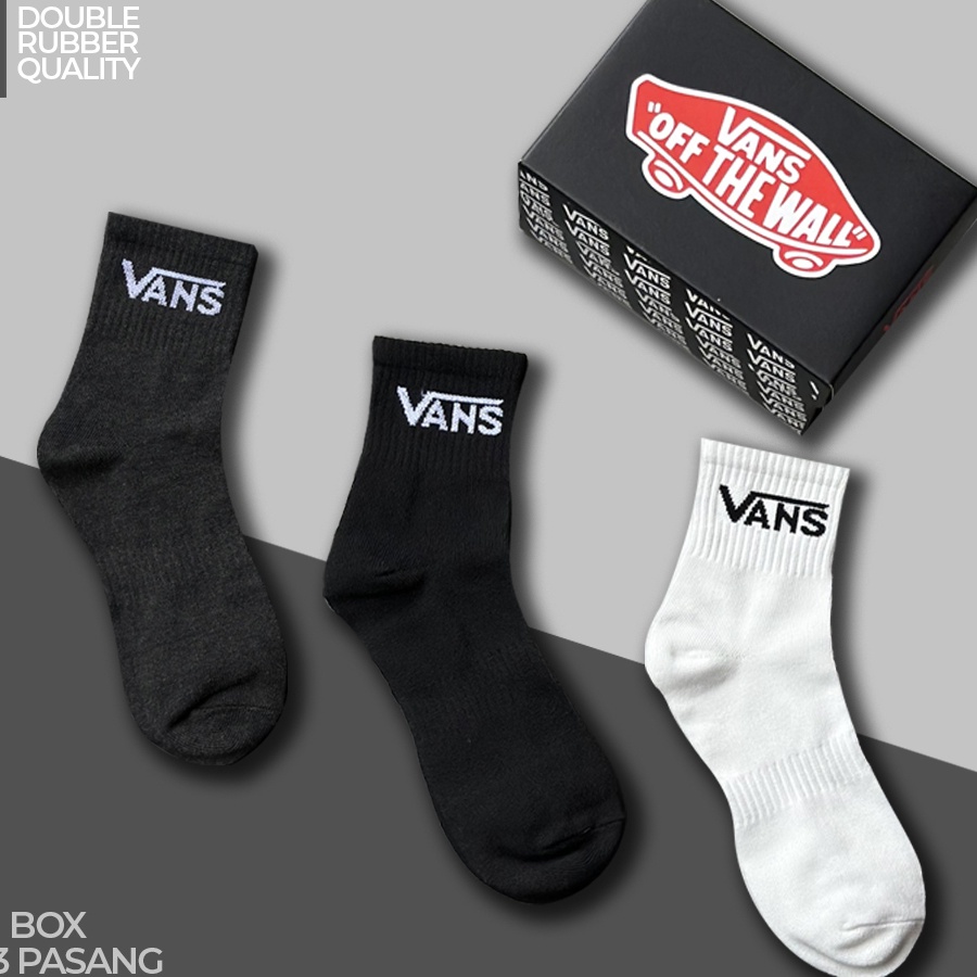 Terbaru VANS SOCK QUARTER ORIGINALVANS SOCK QUARTER KAOS KAKI VANS ORIGINAL INDONESIA BNWB 1