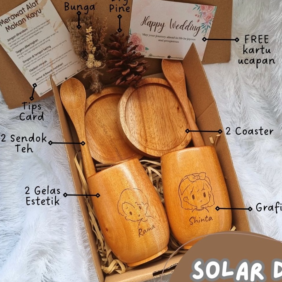 

XG34448 Solar Hampers Set Gelas GRAFIR Hampers Kayu Estetik Wedding Gift Parcel Tukar Kado Anniversary Kado Ulang Tahun Hadiah Wisuda Kado Guru Hadiah Guru Hampers Resign Souvenir Pernikahan Hadiah Kelulusan Birthday Gift Set Hadiah Hampers Im