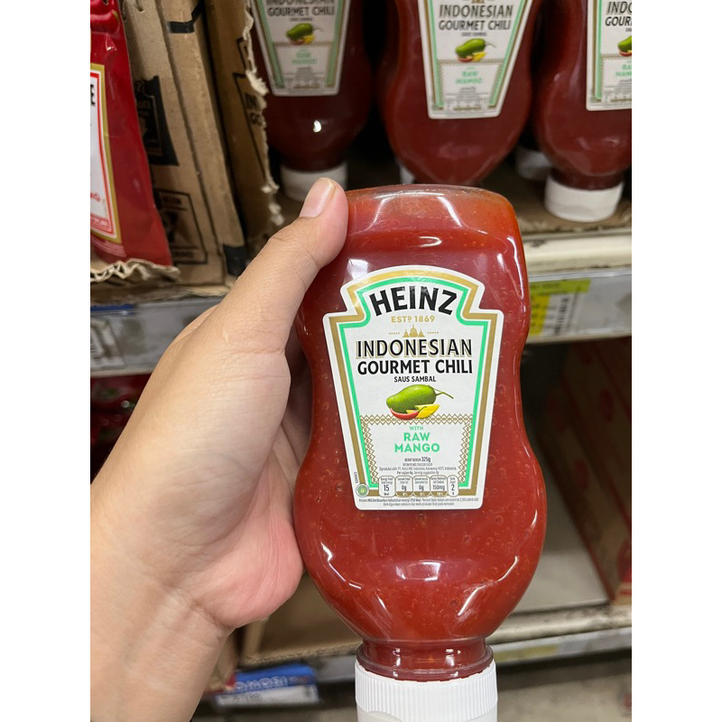 

HEINZ SAUS SAMBAL WITH RAW MANGO BOTOL 325 gr