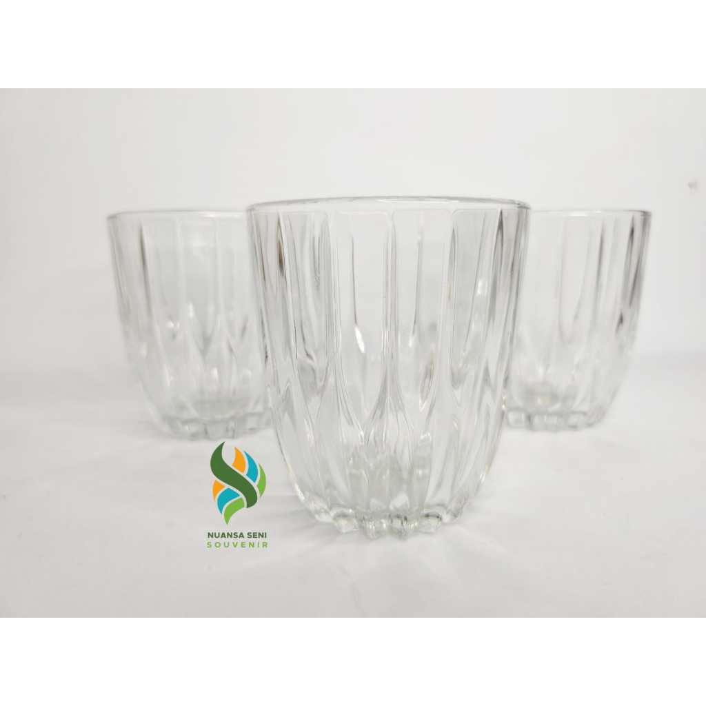 Souvenir Gelas Moz Cangkir Wine Kaca Elegan Mug Minum Tumbler Kaca Kristal Bening Polos
