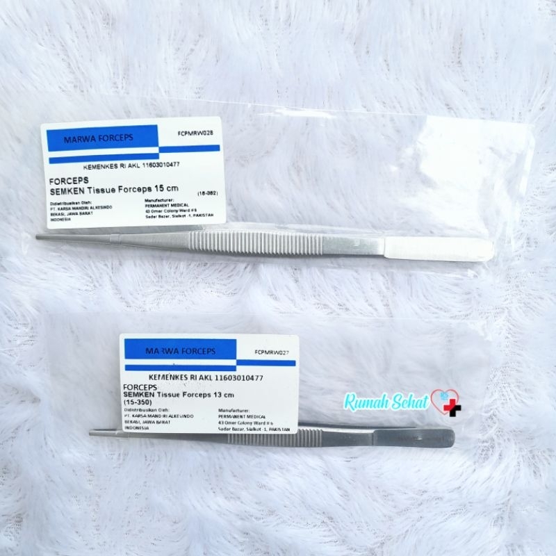 PINSET SEMKEN TISSUE FORCEPS