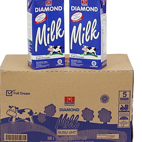 

DISKON Diamond Susu UHT Full Cream 1ml x 12 pcs 1 DUS ED JAN 225