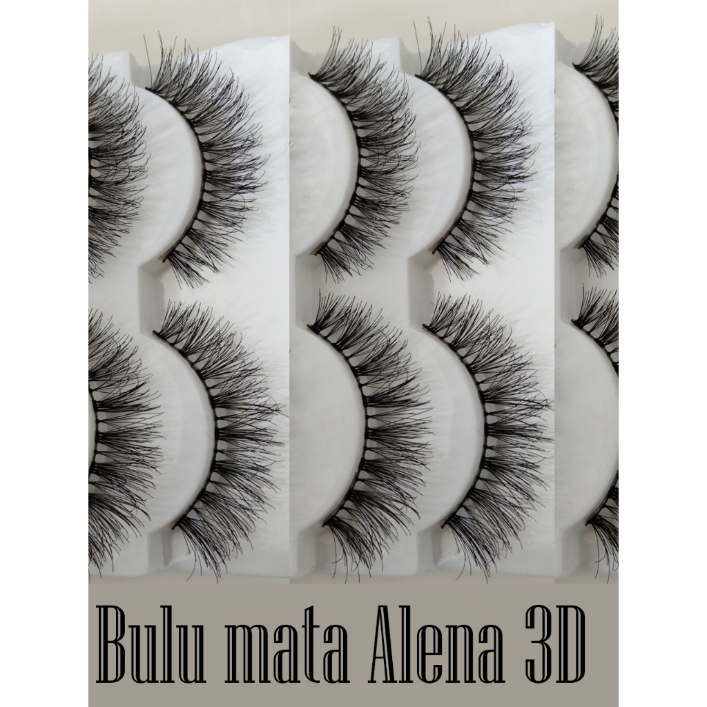 Bulu Mata 3D Alena | Bulu mata 3D murah | Bulu mata 3D natural | Bulu mata Lusinan | Bulu mata Artis